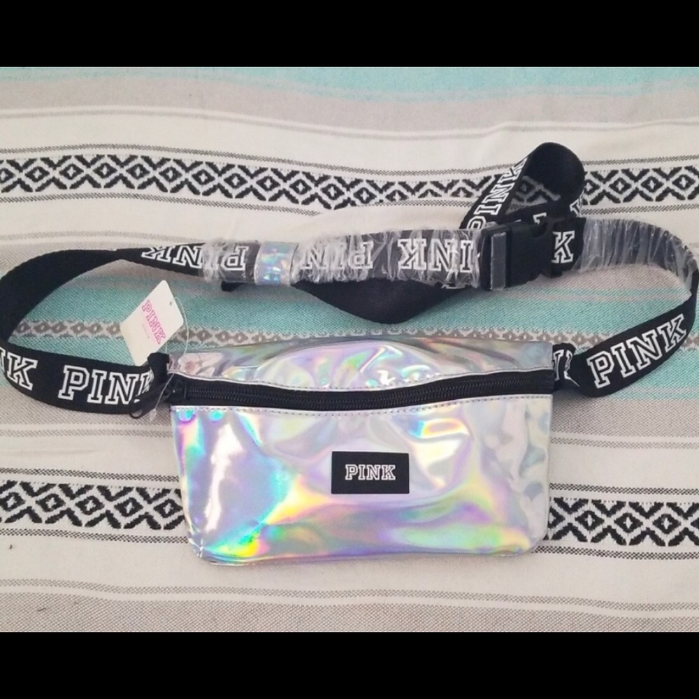 Pink holographic Fanny Pack